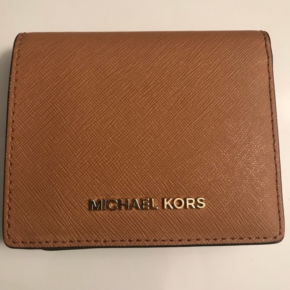 SOLD Small Brown Michael Kors Wallet - Picture 1 of 4